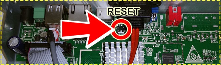 Amcrest DVR Reset Button Amcrest DVR Reset Button