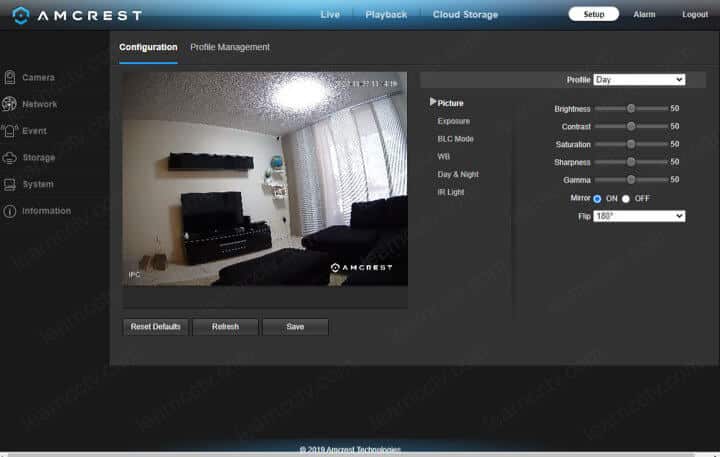 Amcrest IP camera setup via web browser Amcrest IP camera setup via web browser