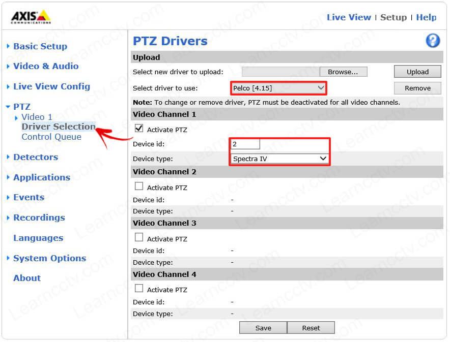 Axis Encoder PTZ Drives Axis Encoder PTZ Drives