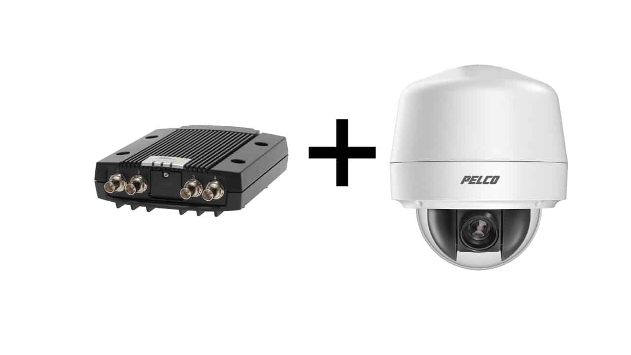 Axis Encoder with Pelco Camera Axis Encoder with Pelco Camera