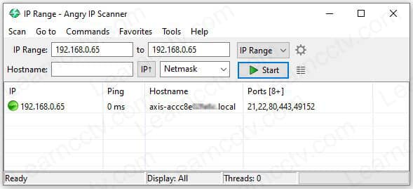 Axis P5624-E MK II Open Ports Axis P5624-E MK II Open Ports