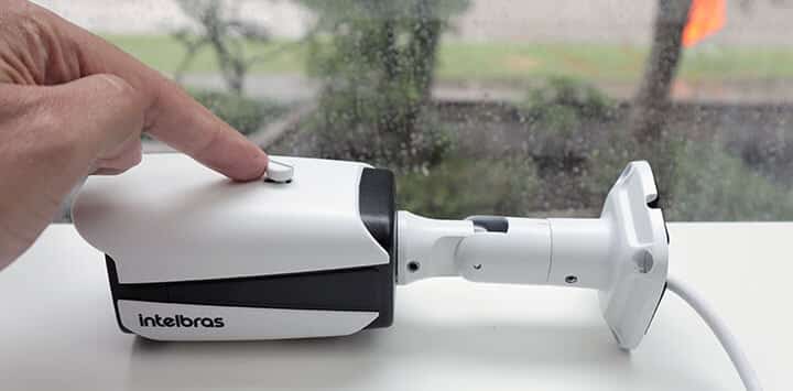 Bullet camera with sunshield