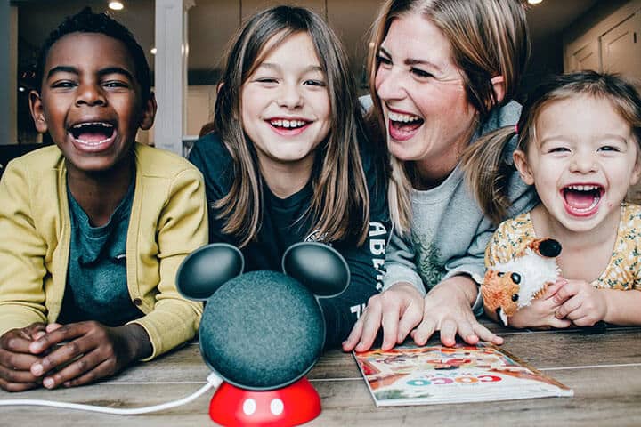 family with google home