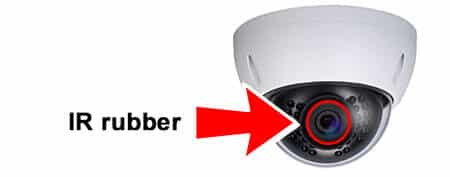 IR dome-camera IR rubber IR dome-camera IR rubber