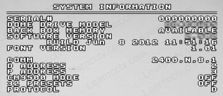 Pelco-PTZ-camera-serial-parameters Pelco-PTZ-camera-serial-parameters