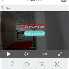 Zosi password error