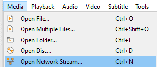 Testing RTSP using VLC Testing RTSP using VLC