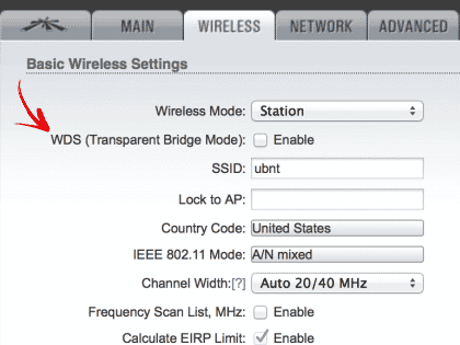 Ubiquiti Nano Station in Wireless Bridge Mode Ubiquiti Nano Station in Wireless Bridge Mode